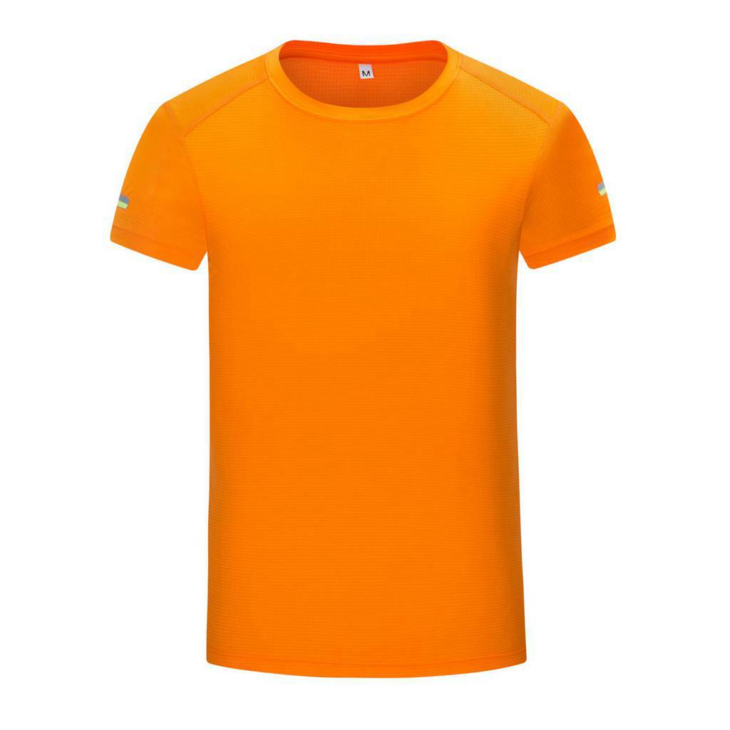 男士運(yùn)動(dòng)系列-簡約時(shí)尚圓領(lǐng)T恤（橘色）