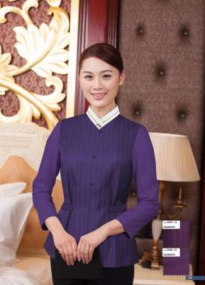 保潔服定制 舒適保潔服女士春夏季 藏